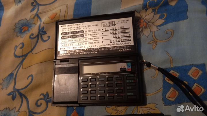 Калькуляторы sharp на японском