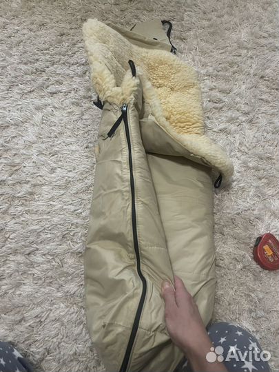 Конверт зимний на овчине