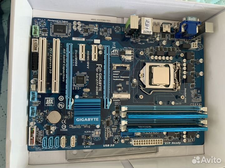 I7 3770k + z77-DS3H + 8Gb DDR3 Corsair