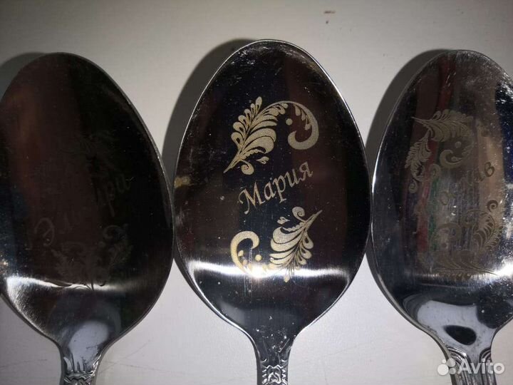 Именные ложки и вилки