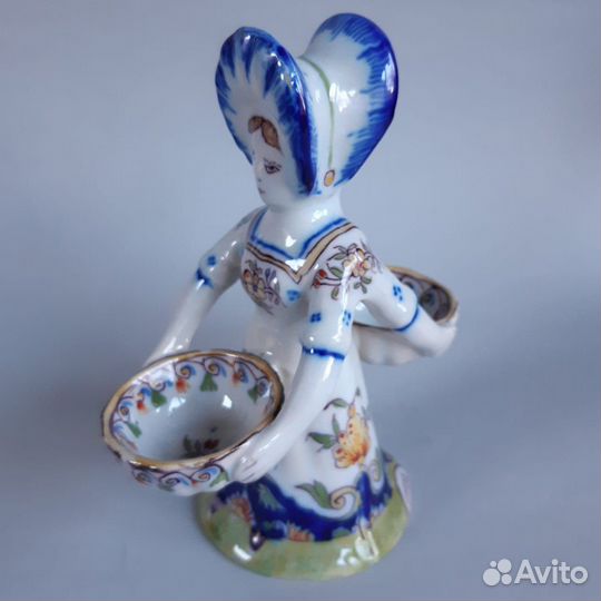 Антикварная солонка Rouen