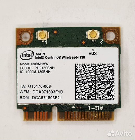 Бу Модуль wi-fi Intel 130bnhmw Samsung NP-RC530