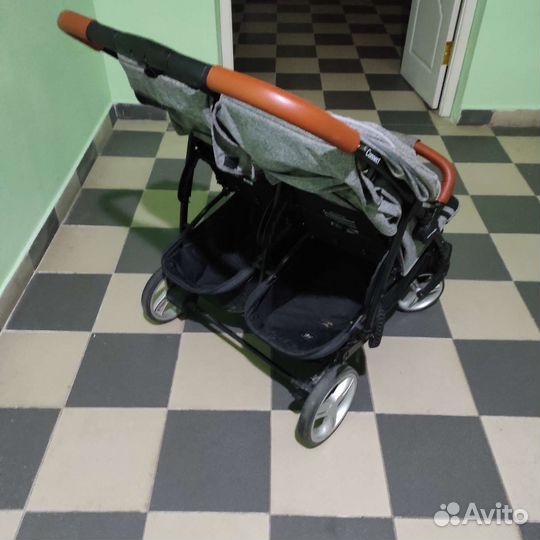 Коляска для двойни carrello connect