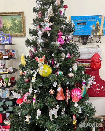 Елочные игрушки СССР