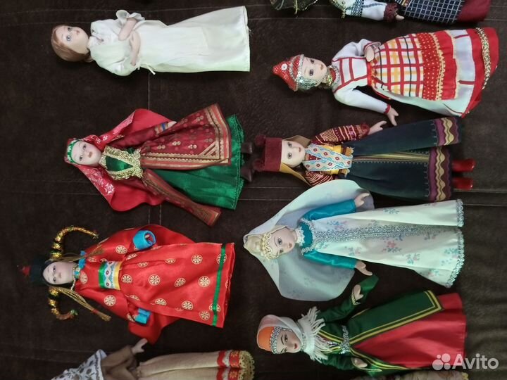 Куклы в народных костюмах деагостини