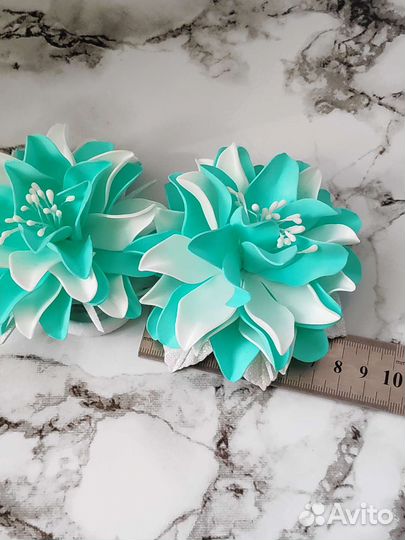 Резинки для волос ручной работы