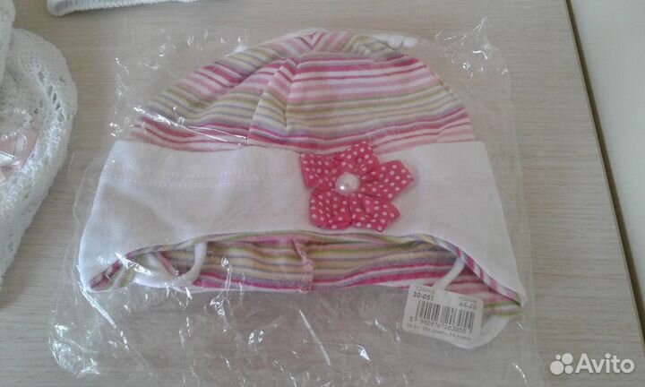 Новые летние шапочки для малышек