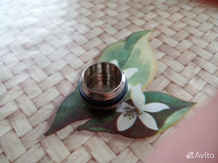 Заглушка для радиатора 1/2 никель