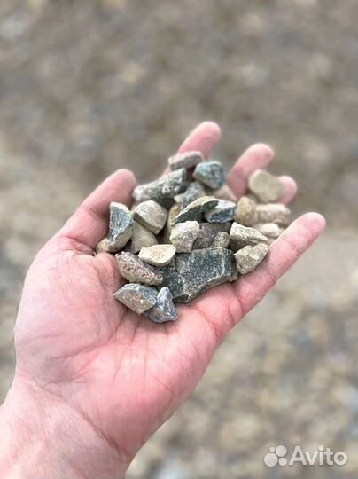 Щебень гравийный