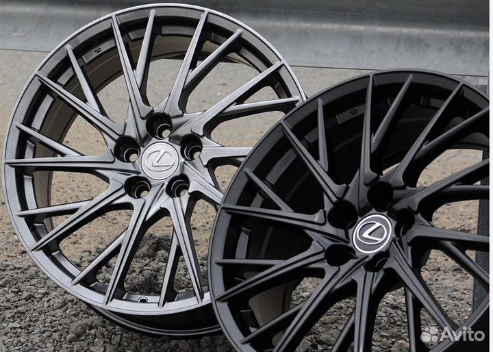 Диски f-sport black r18 для Лексус Тойота