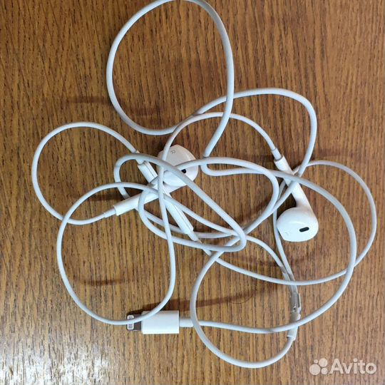 Наушники apple earpods lightning оригинал