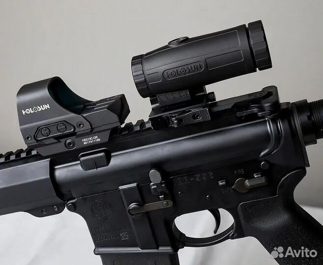 Увеличитель магнифер holosun откидной, х3