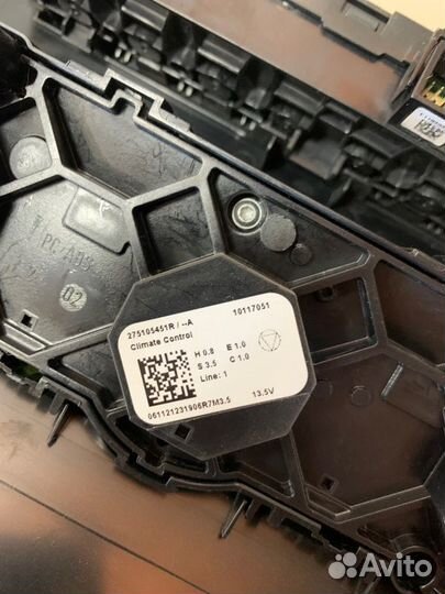 Блок управления климат-контролем передний Renault