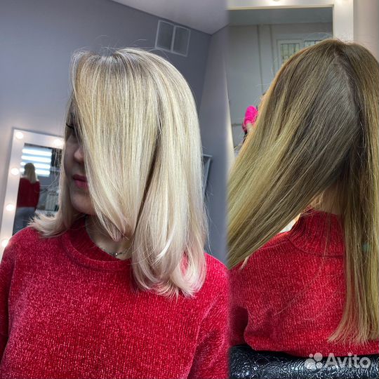 Окрашивание волос