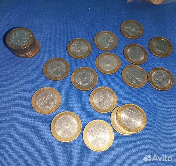 Би-металлические юбилейные десятки