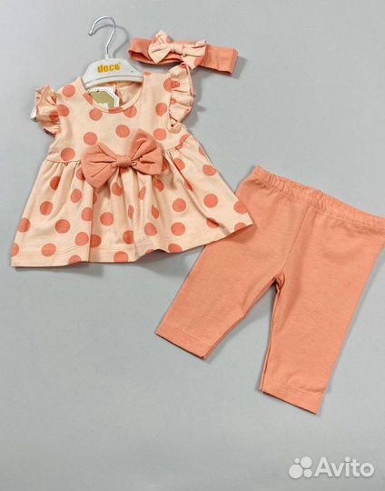 Костюм для девочки новый 6-9