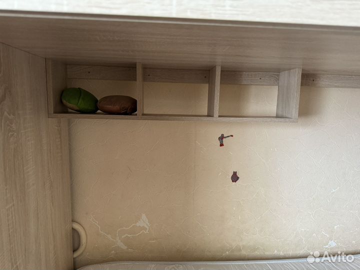 Кровать двухярусная с матрасом бу