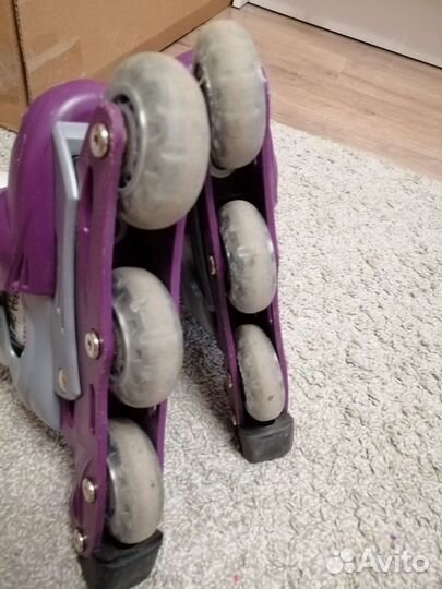 Роликовые коньки детские раздвижные