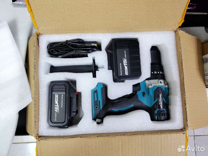 Ледобур шуруповерт. 2 акб