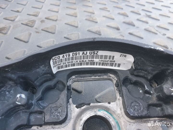 Рулевое колесо Руль кожа VW Jetta VI Джетта 6