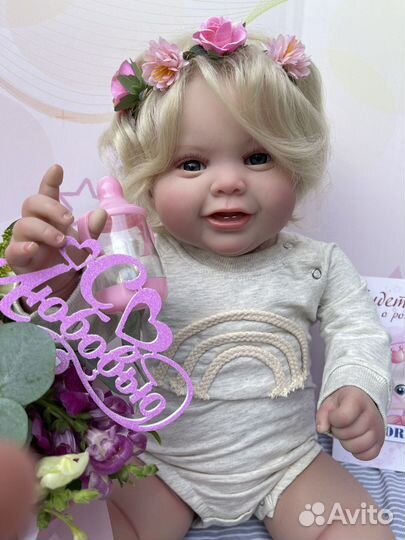 Кукла Реборн 60 см