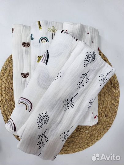 Пеленки детские муслиновые