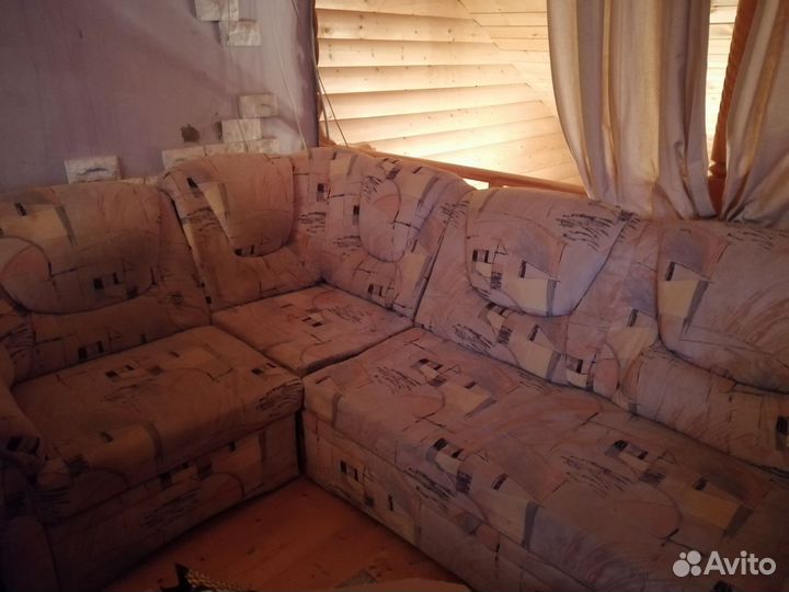 Угловой диван+кресло