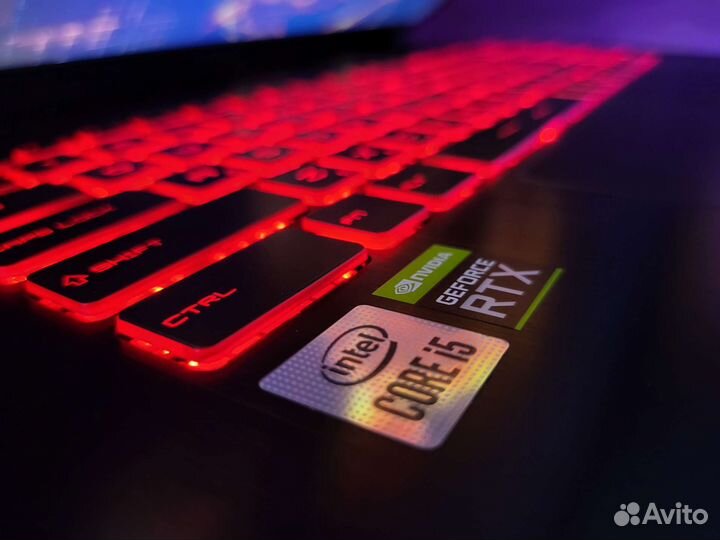 Игровой 17 дюймовый MSI RTX 3050 12 ядер / 16GB