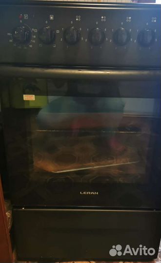 Индукционная плита 4 конфорки leran