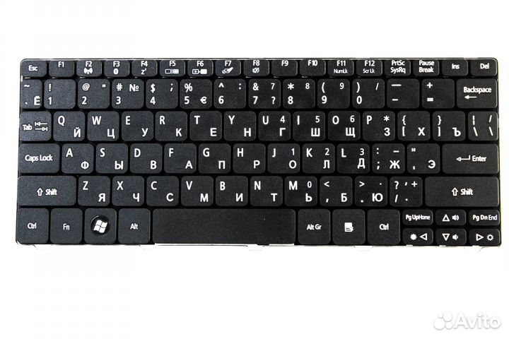 Клавиатура для Acer One 532 522 D255 D260 Черная