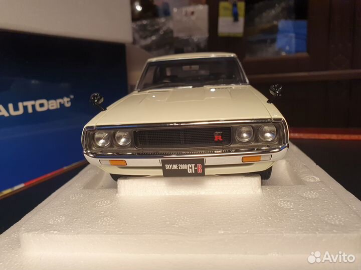 1:18 Autoart Nissan Skyline GT-R (kpgc110) Silver
