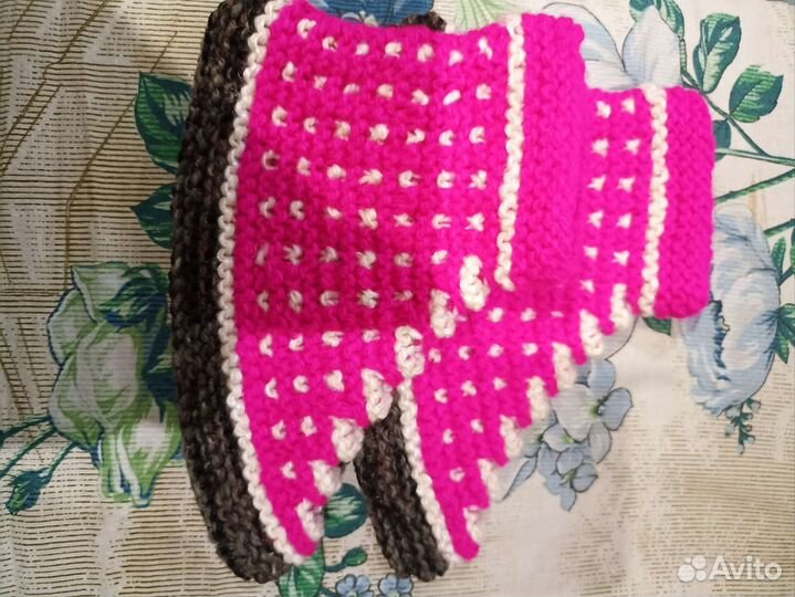 Носочки вязаные, новые