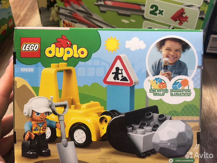 Lego duplo 10930 строительный бульдозер
