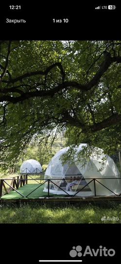 Купольные дома глепинги