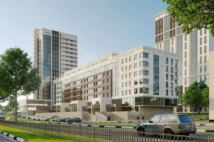 2-к. квартира, 92,6 м², 4/19 эт.