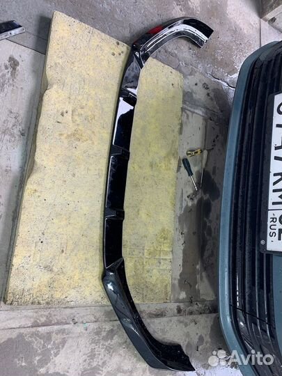 Сплиттер на volkswagen polo