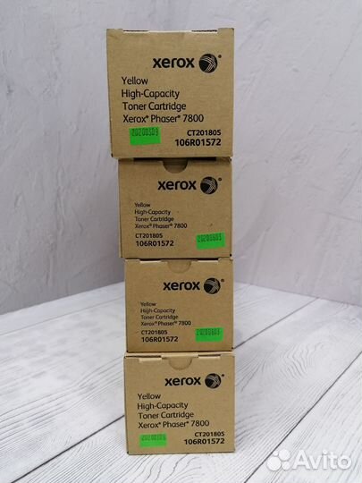 Картриджи оригинальные Xerox 106R01572 разные