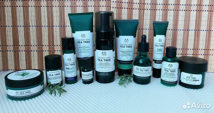 Уход за кожей лица от The body shop