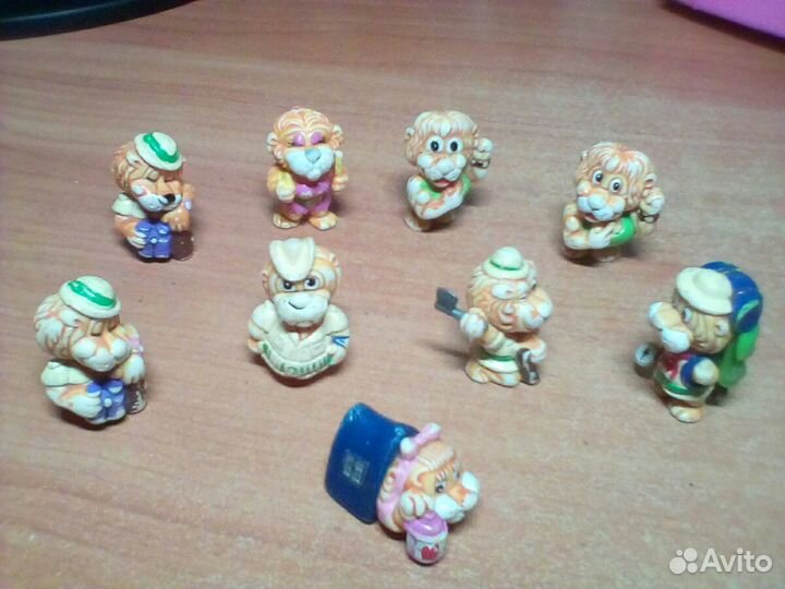 Игрушки из киндер-сюрпризов 90-х годов Ferrero