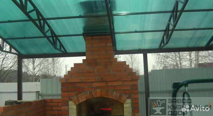 Навес для дачи