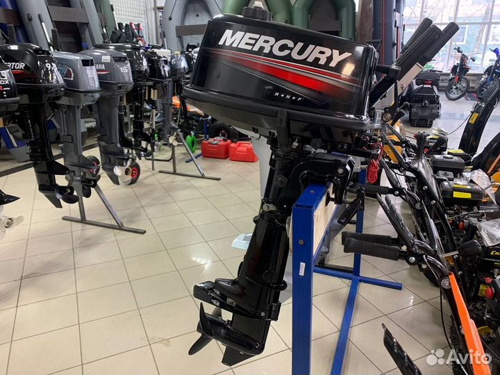 2-х тактный лодочный мотор Mercury (Меркури) 5 вит