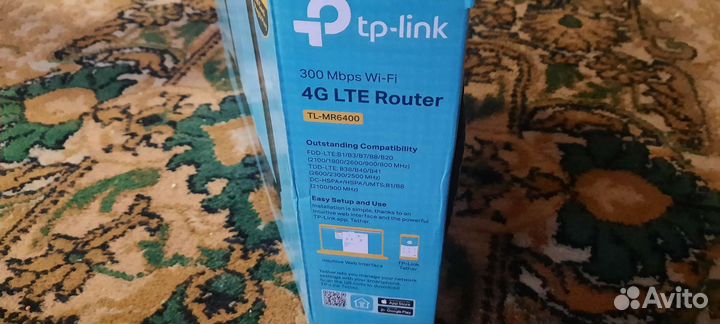 Wifi роутер 3g 4g модем (TP Link MR-6400)