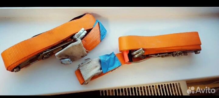 Ремни стяжные 3,5 метра, 12 штук