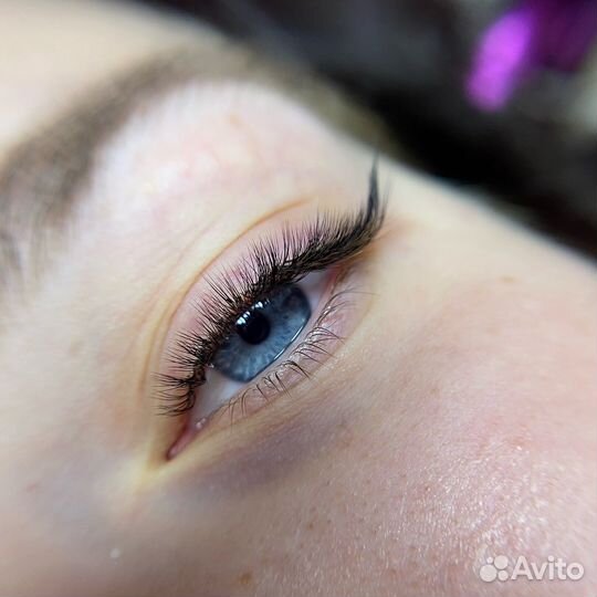 Наращивание ресниц быстро