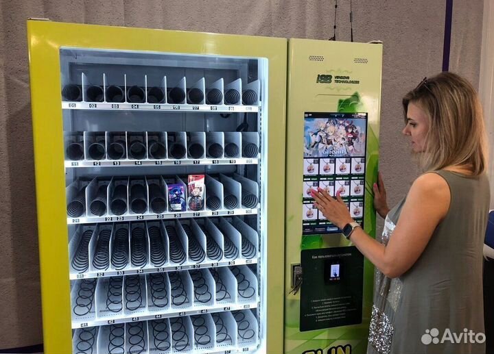 Вендинговый автомат для продажи аниме фигурок