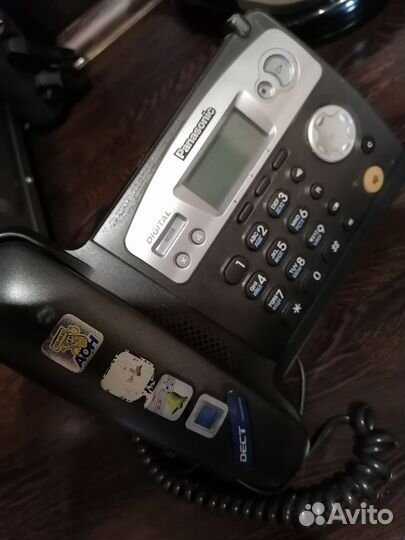 Panasonic телефон с автоответчиком и записью