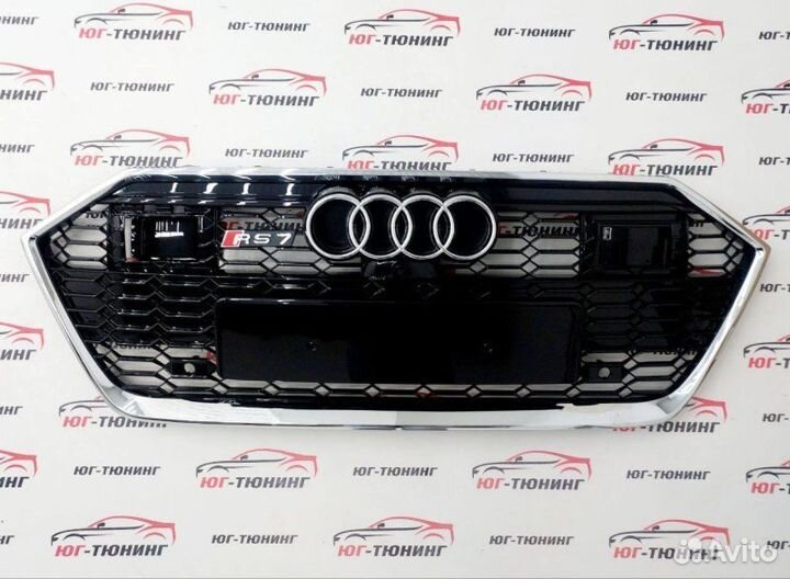 Решётка в стиле RS7 style #2 Audi А7 II 4K