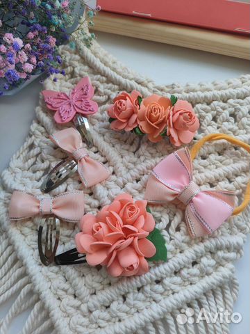 Набор аксессуаров для волос, ручная работа
