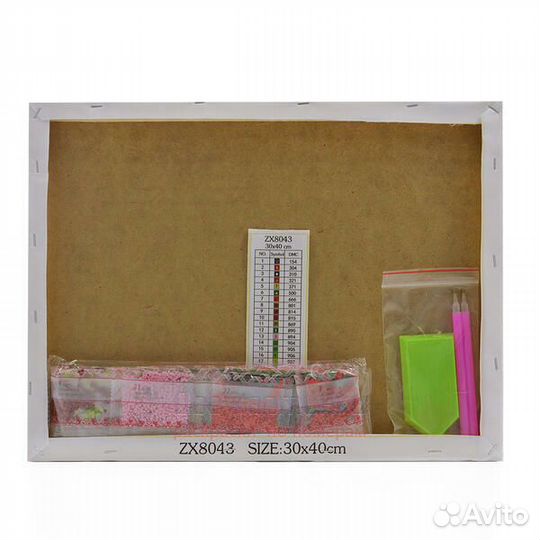 Алмазная мозаика 30x40 Большая лошадь под деревом