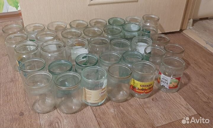 Стеклянная банка 2л, 1,5, 1л, 05, 0,7